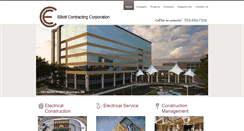 Desktop Screenshot of elliottcontracting.com